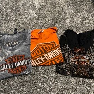 Women’s Harley Davidson T shirts
